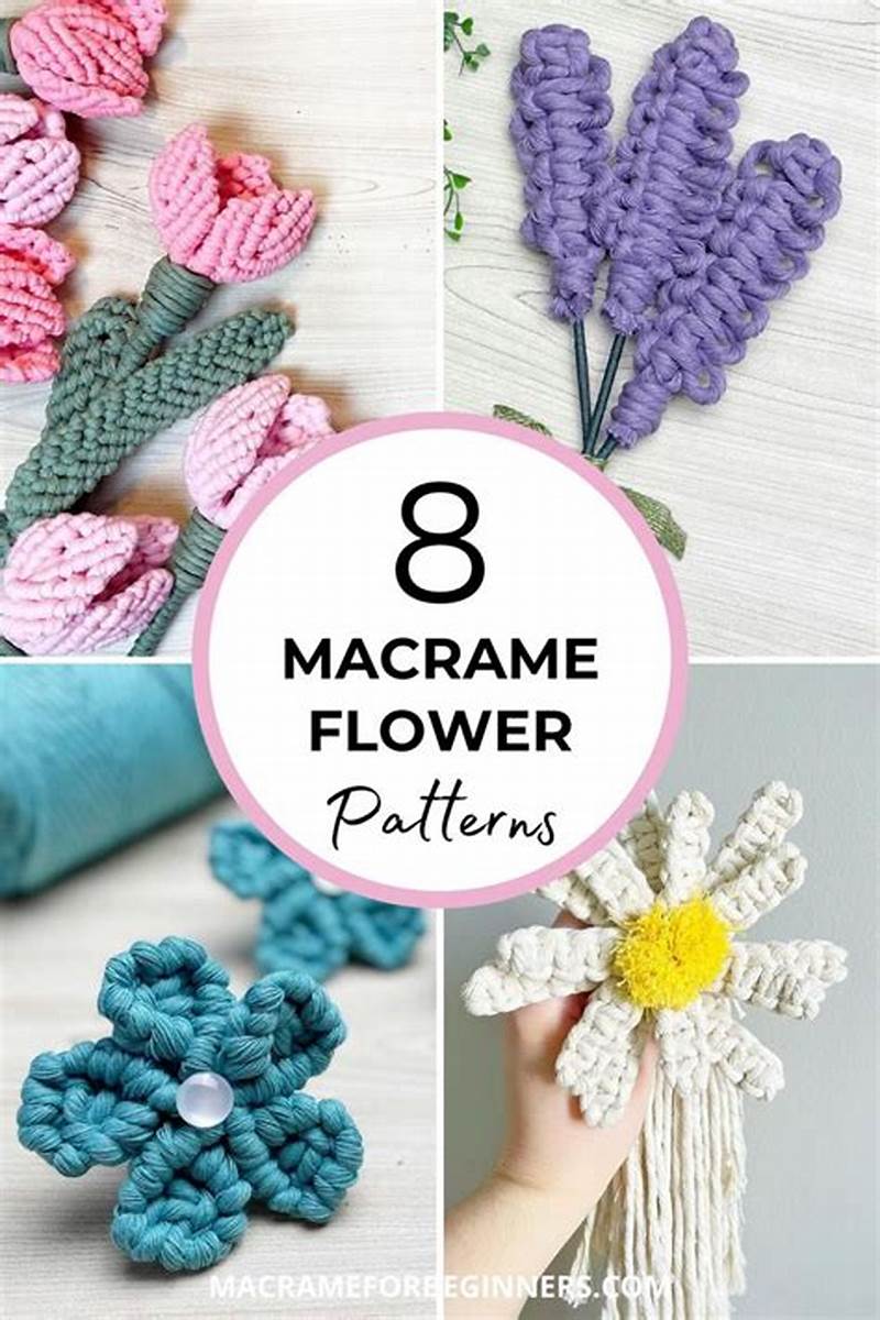 Macrame Flower Pattern