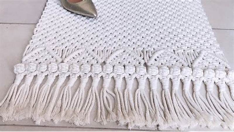 Macrame Rug Pattern
