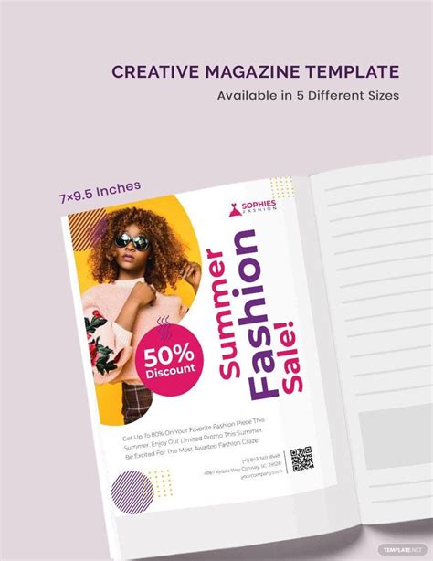 Magazine Ad Template