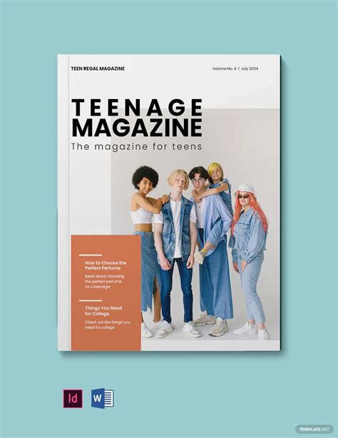 Magazine Template Free