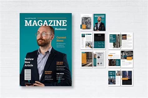 Magazine Template Indesign
