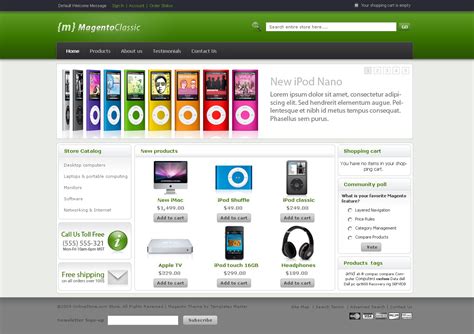 Magento Web Templates