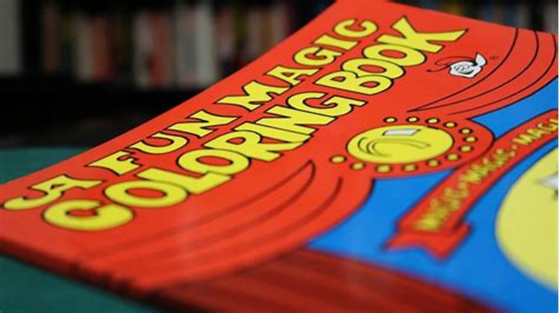 Magic Coloring Book Trick Explained