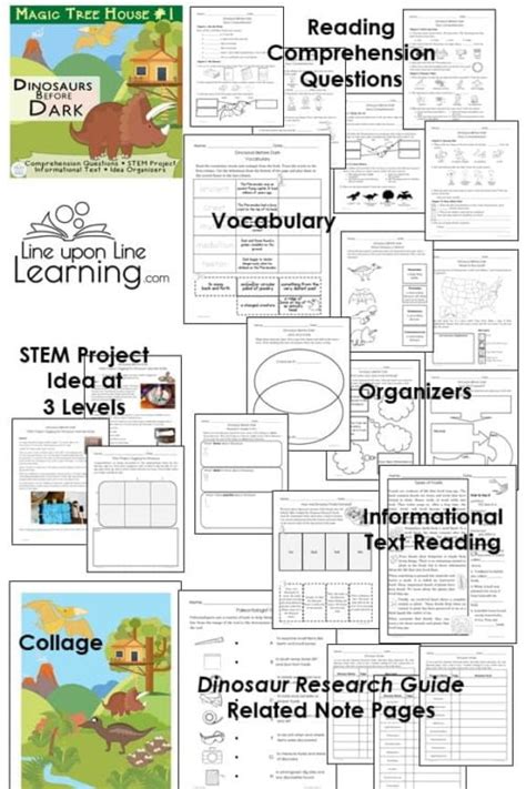 Magic Tree House Reading Comprehension Worksheets Printable