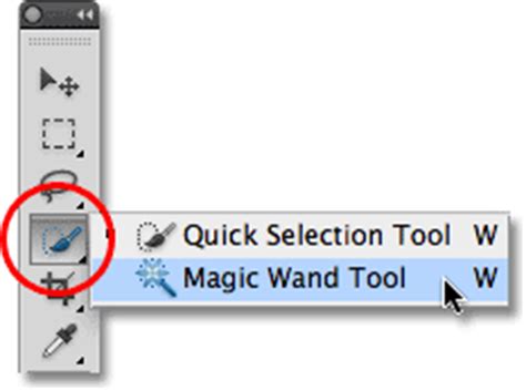 Magic Wand Photoshop