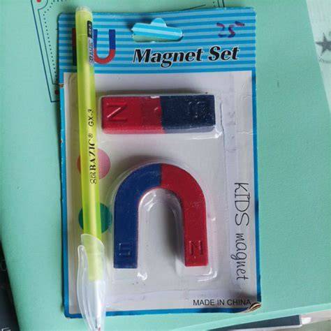 Magnet Batang dan Paperclip