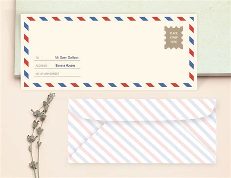 Mail Template Envelope