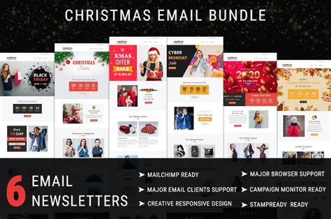 Mailchimp Holiday Email Templates
