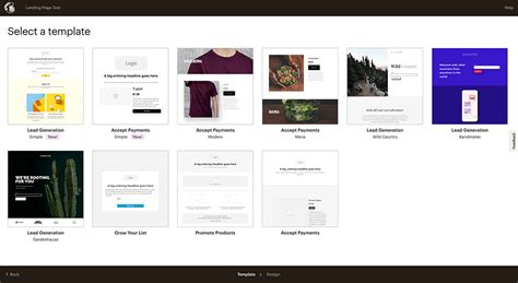 Mailchimp Website Templates