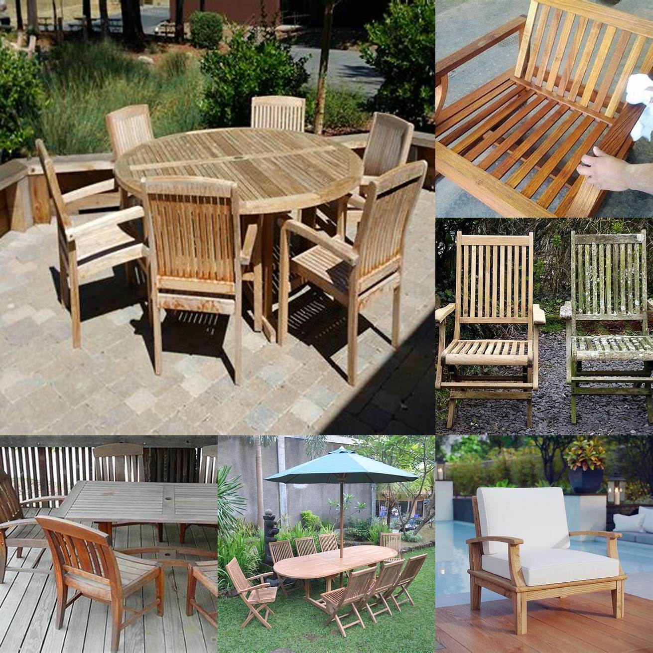 Maintaining Teak Outdoor Furniture