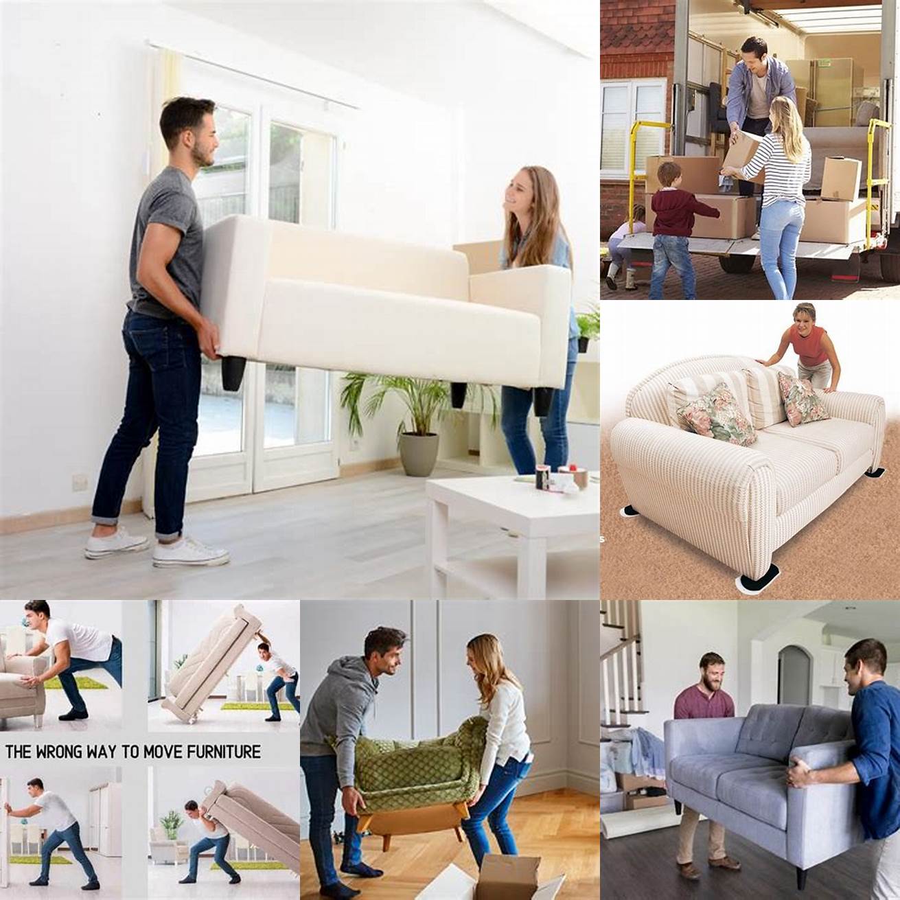Makes furniture easier to move