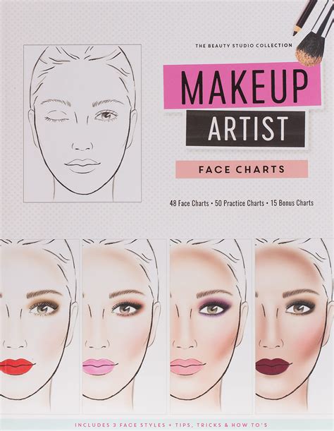 Makeup Artist Face Chart Book