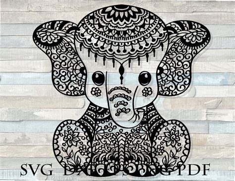 Mandala Elephant SV… 
