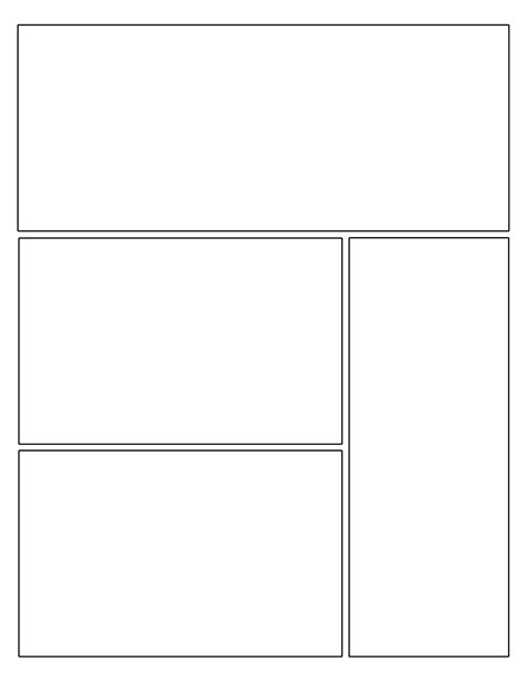 Manga Panels Printable