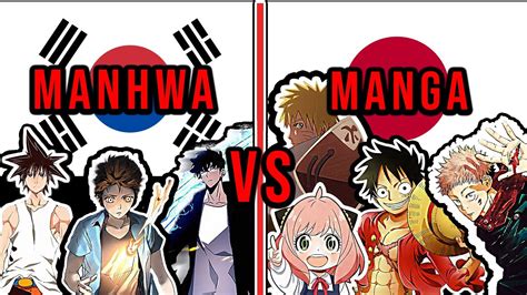 Manhwa vs Manga storyline