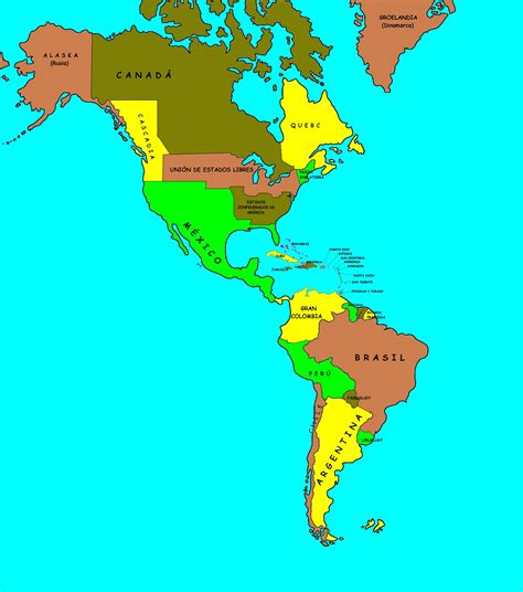 Mapa Del Continente