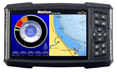 Marcum Fish Finder GPS Mapping