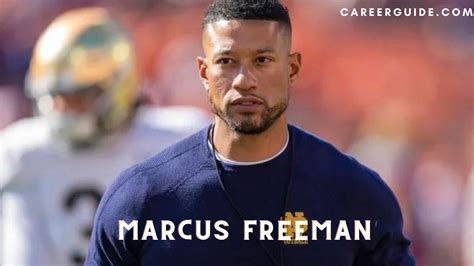 Marcus Freeman Career