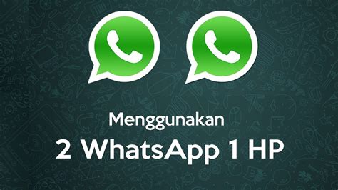 Masalah Synchronisasi di antara Dua Akun WhatsApp