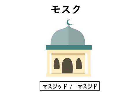 Masjid dalam bahasa jepang