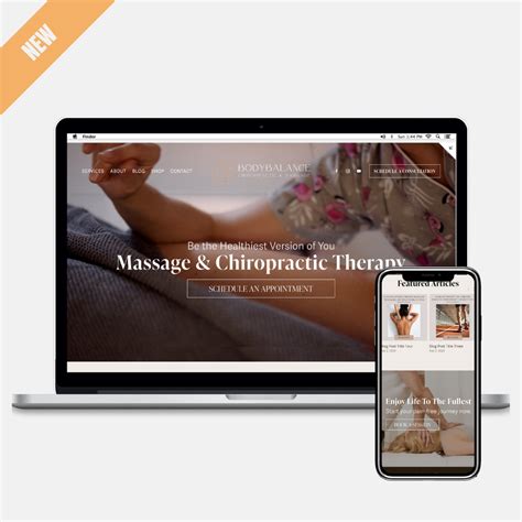 Massage Website Template