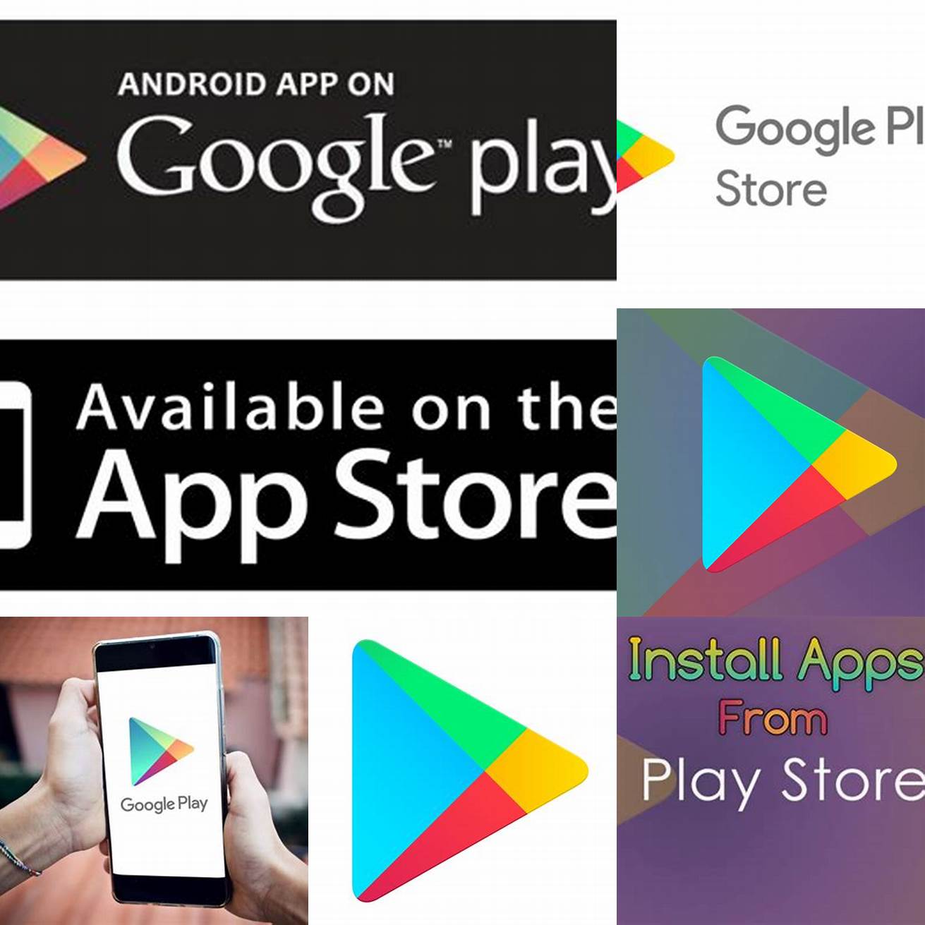 Masuk ke Google Play Store atau App Store di smartphone Anda