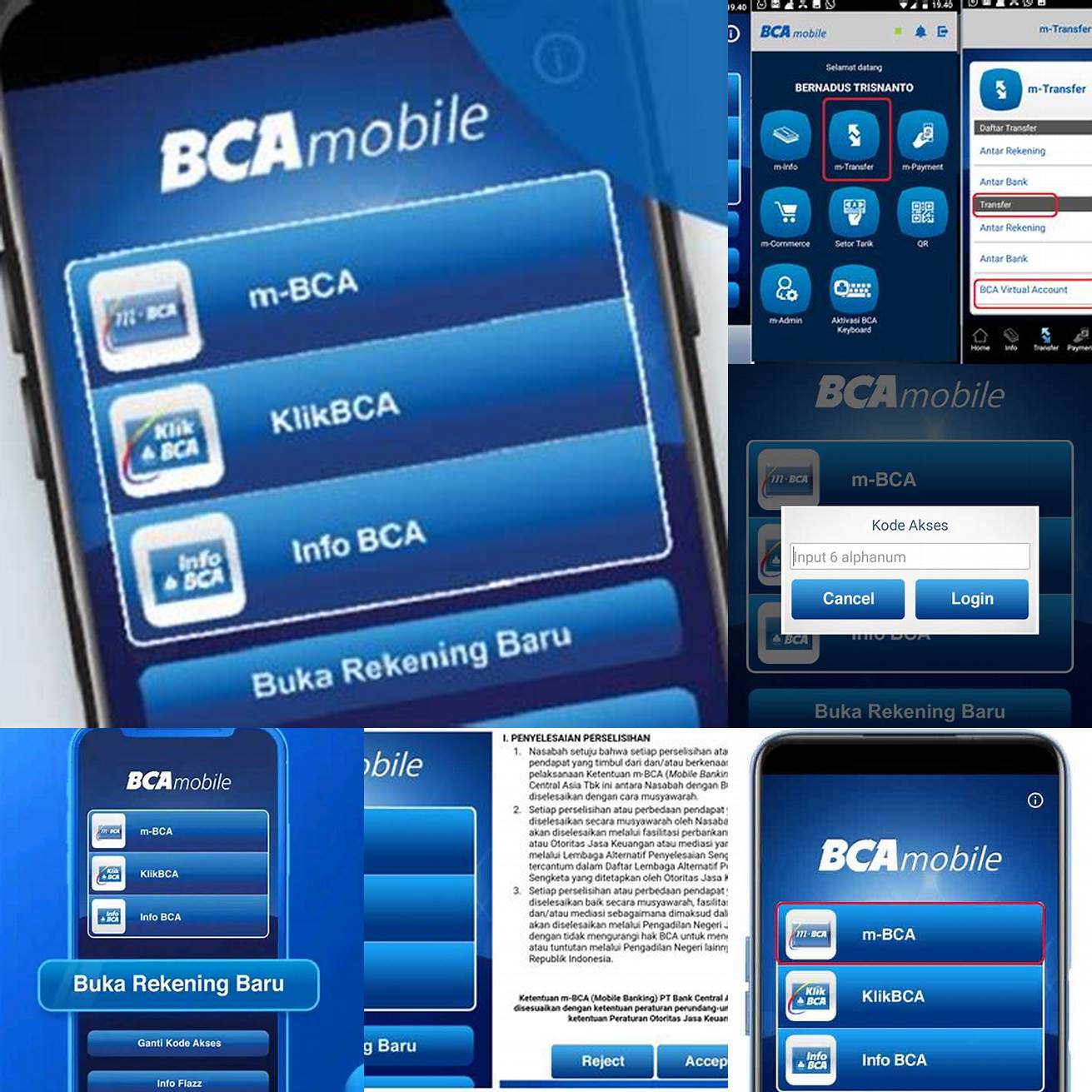 Masuk ke aplikasi BCA mobile