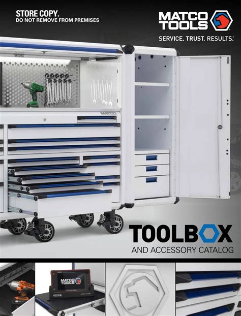 Matco Tool Box Catalog