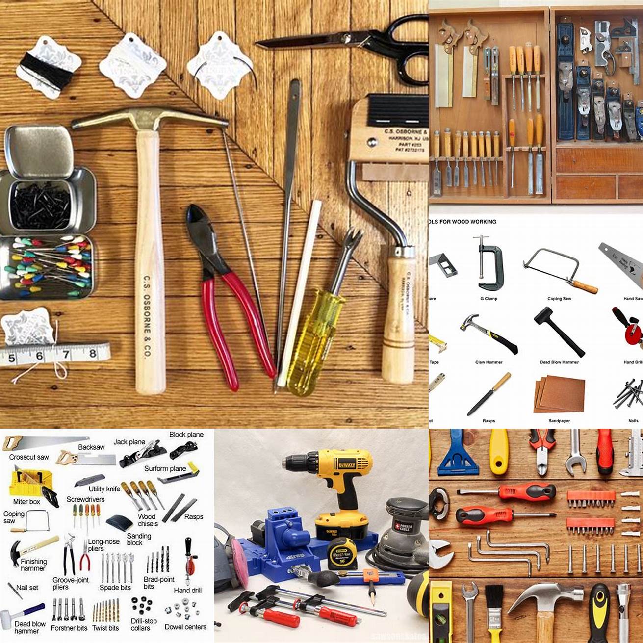 Materials and Tools