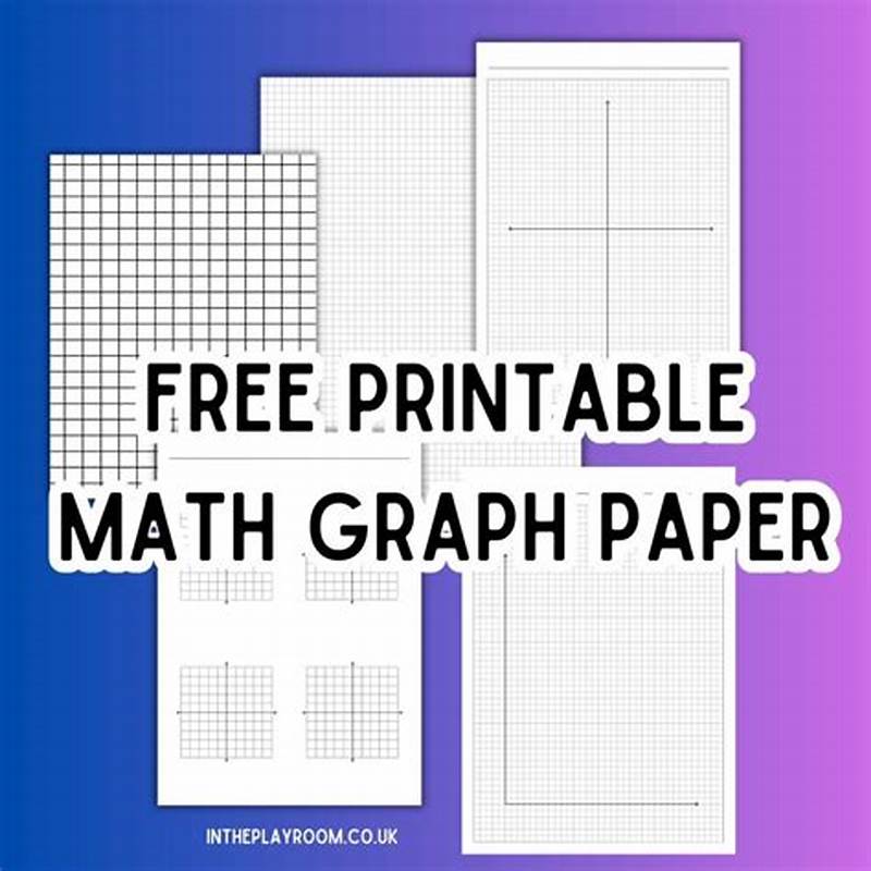 Math Printable Graph Paper
