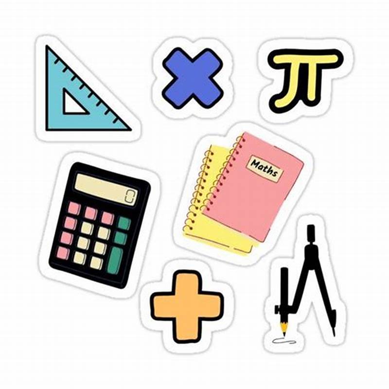 Math Stickers Printable