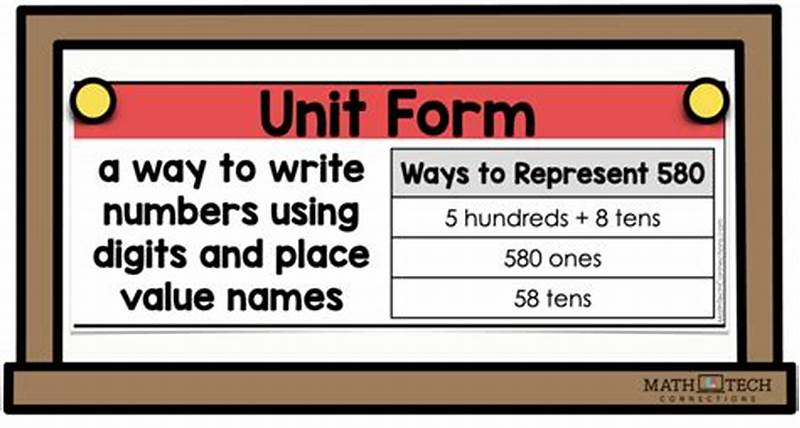 Math Unit Form