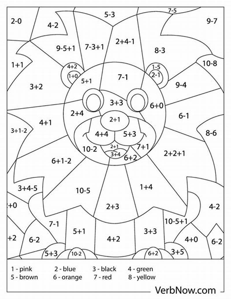 Math Worksheets Coloring Pages