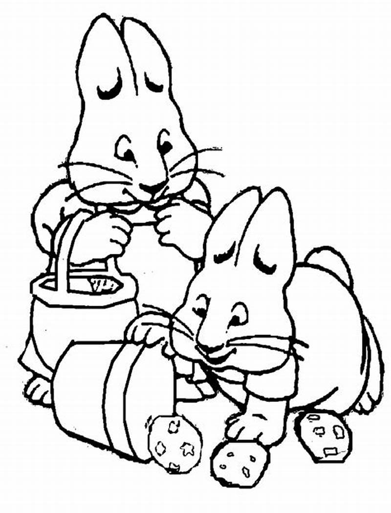 Max And Ruby Coloring Sheets