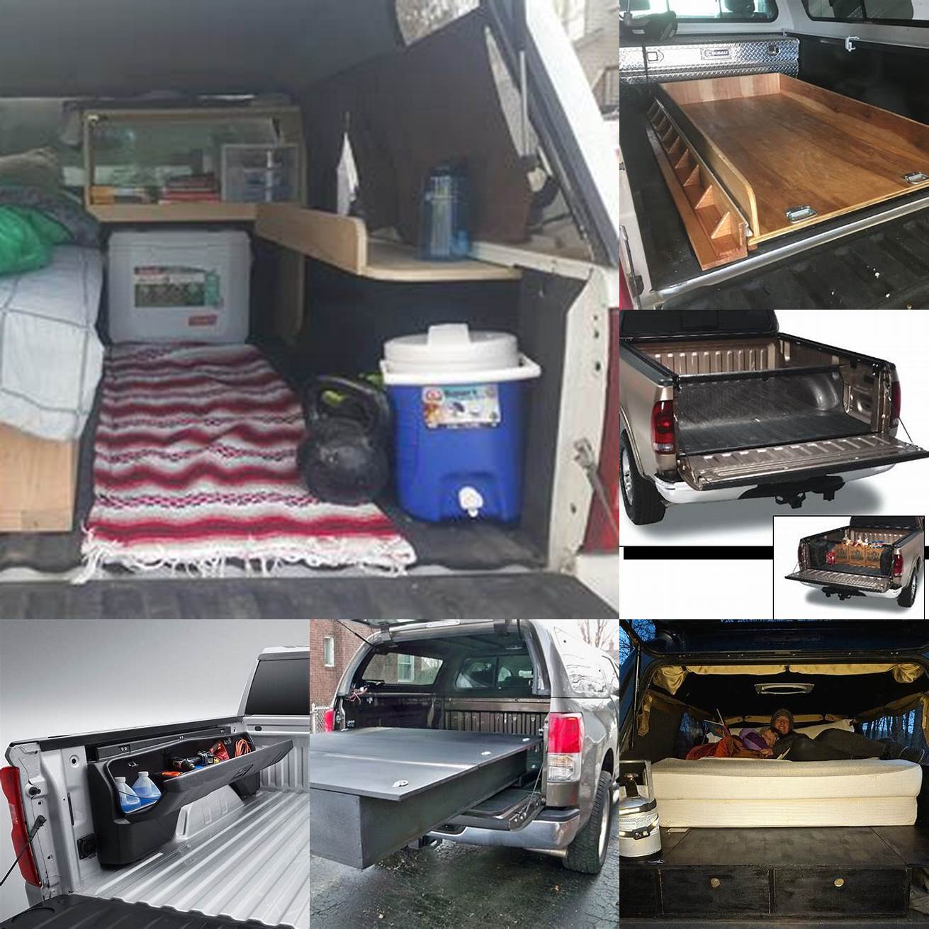 Maximizes space in your truck bed