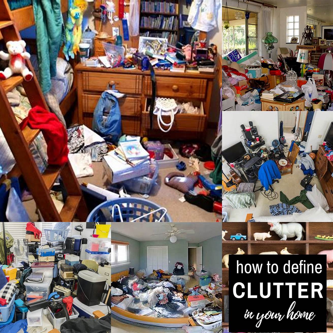 May result in clutter and confusion