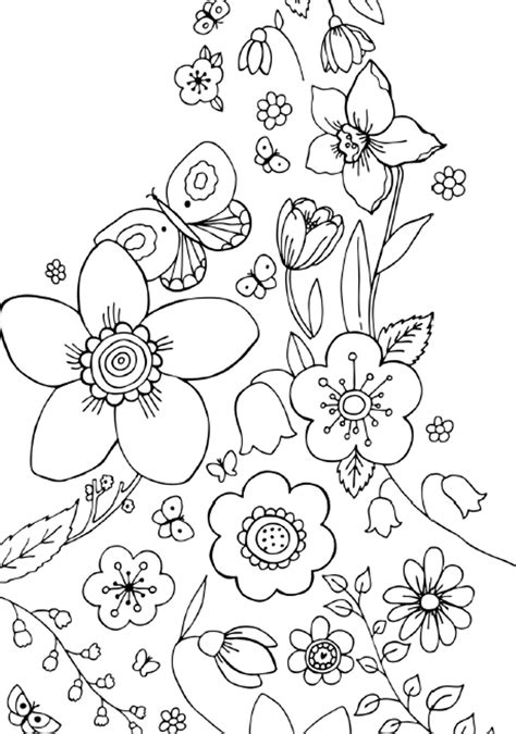 May Flowers Printable
