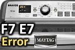 Maytag Bravos Washer Error Codes List
