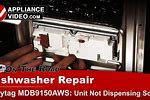 Maytag Dishwasher Soap Dispenser Repair