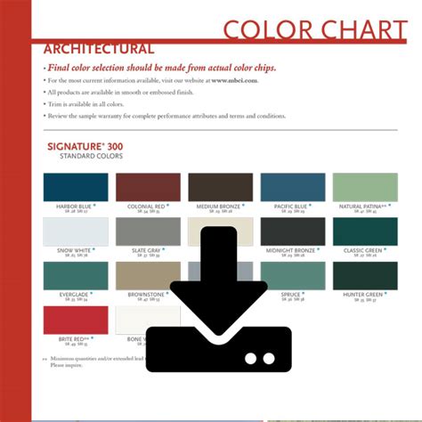 Mbci Color Chart
