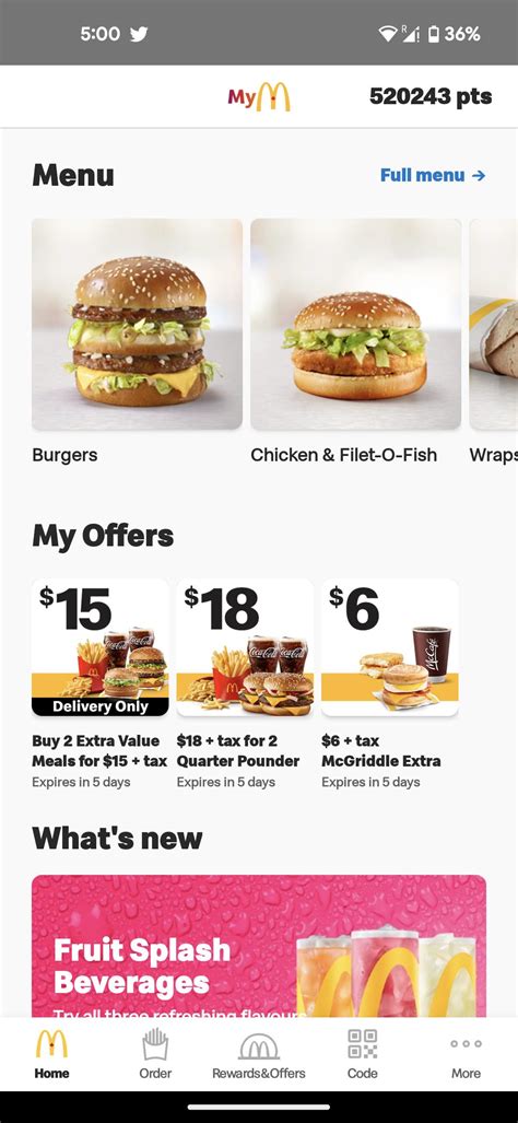 McDonald's Double Points