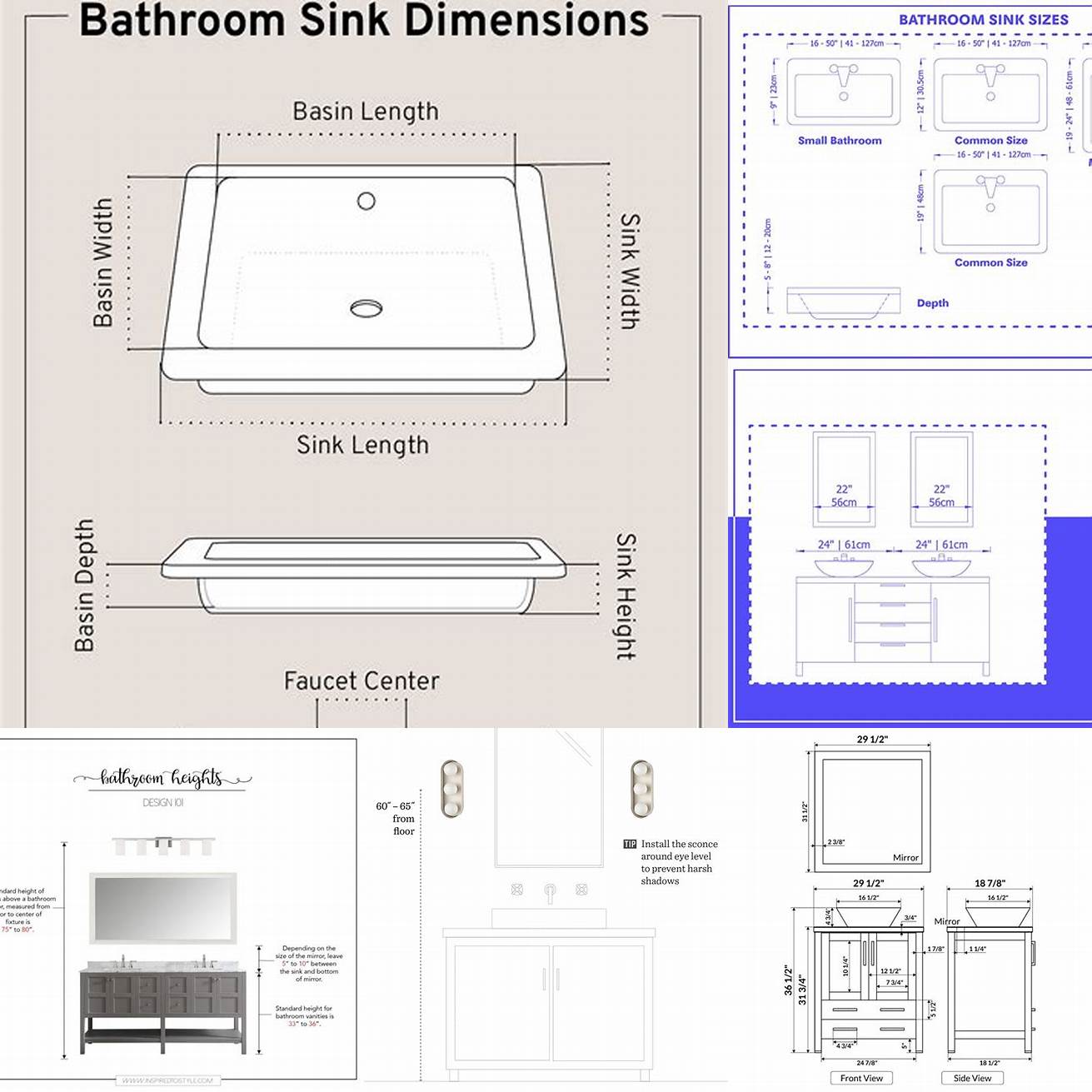 Measure your bathroom space before purchasing to ensure that a 42-inch vanity is the right size