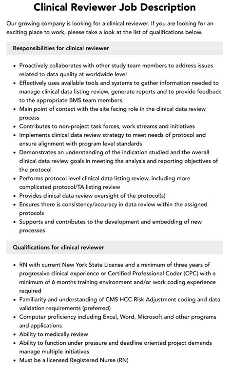 Medical Chart Reviewer Job
