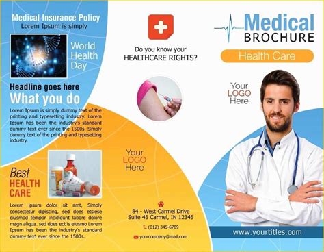 Medical Pamphlet Template