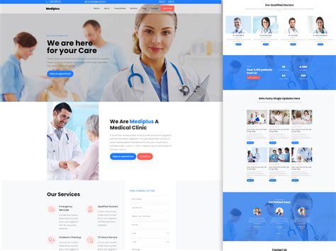 Medical Web Templates