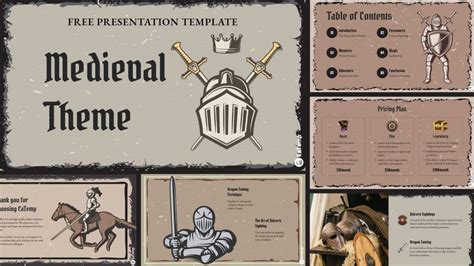 Medieval Times Powerpoint Templates