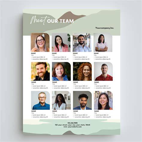 Meet Our Staff Template