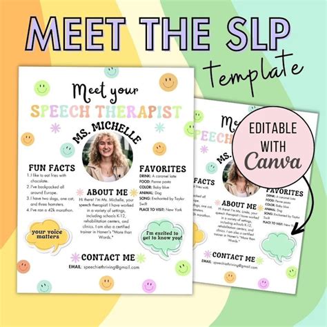 Meet The Slp Template