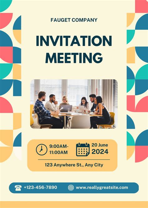 Meeting Invitation Template