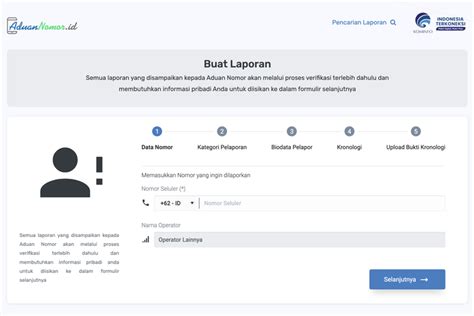 Melaporkan Penyalahgunaan Nomor Telepon